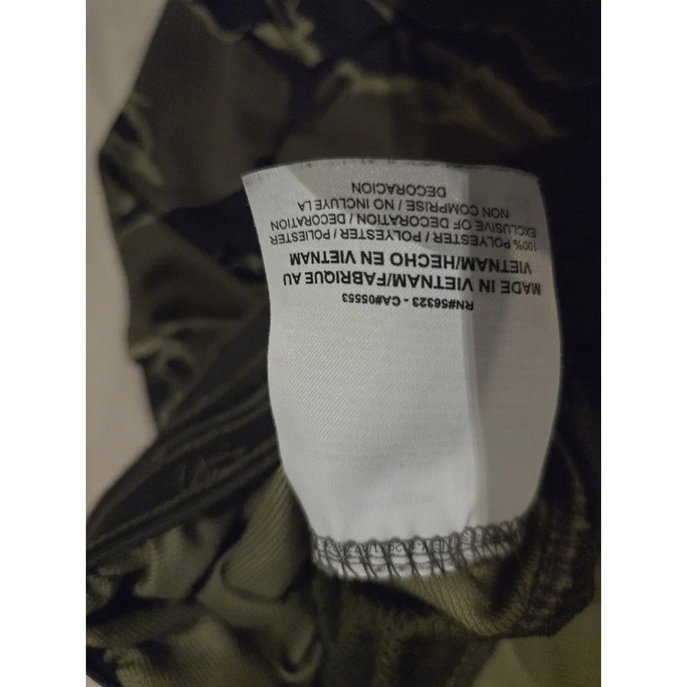 Jordan 23 Alpha Mens Black Green Camo Flex Training Pants‎ Nike S